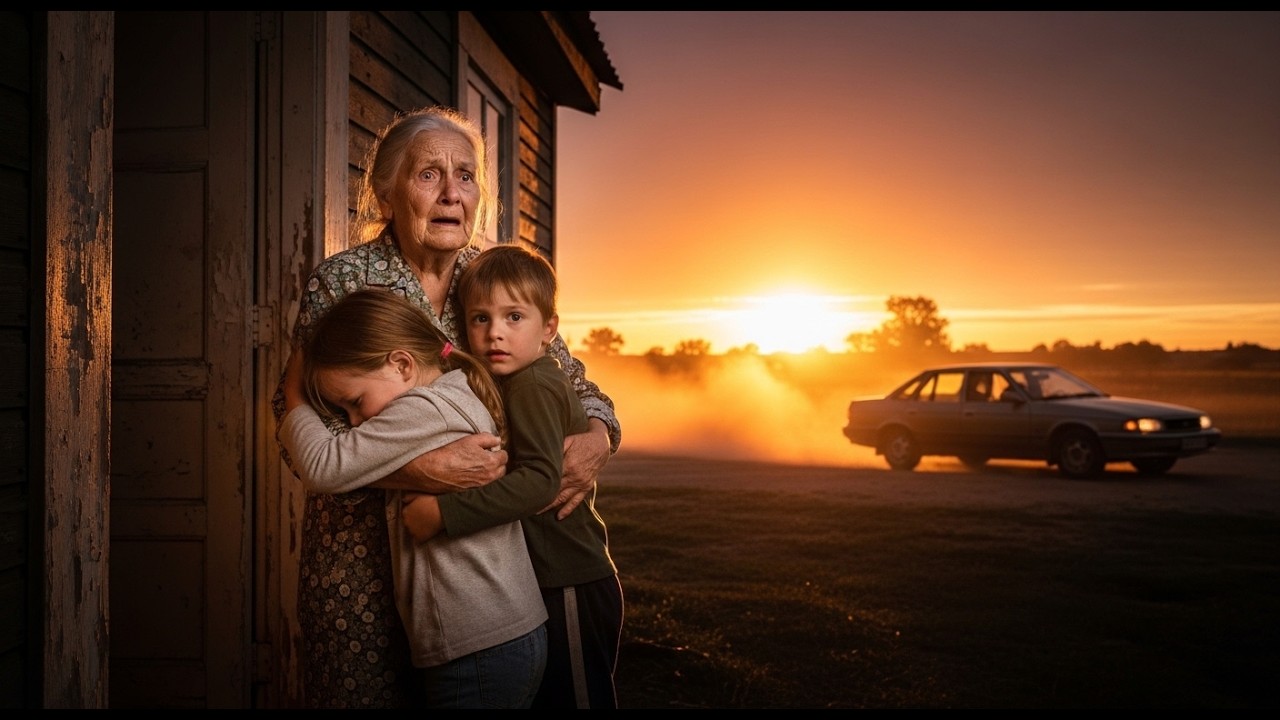 La familia dejó a una abuela con sus nietos… y cuando regresó ya era demasiado tarde