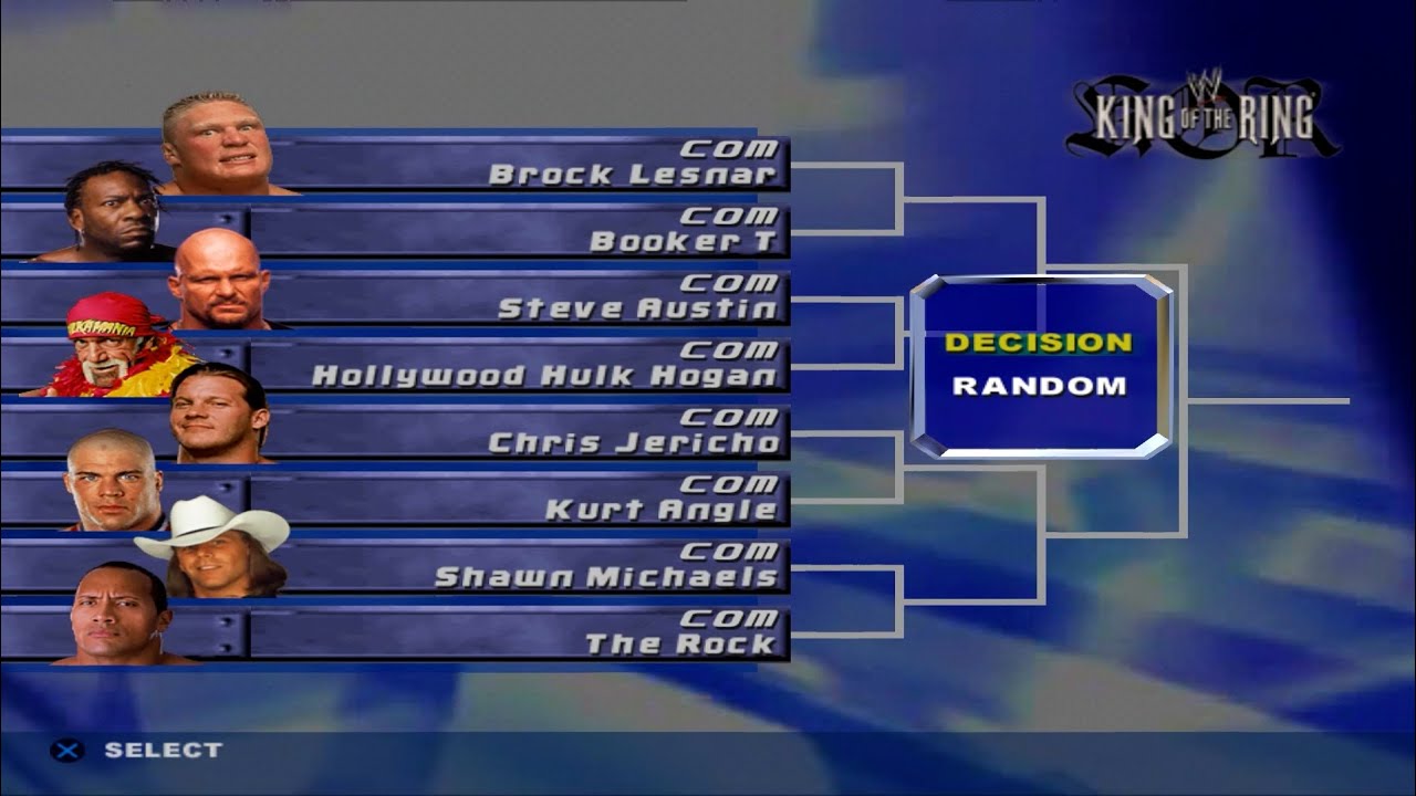 WWE SmackDown! Shut Your Mouth - KING OF THE RING