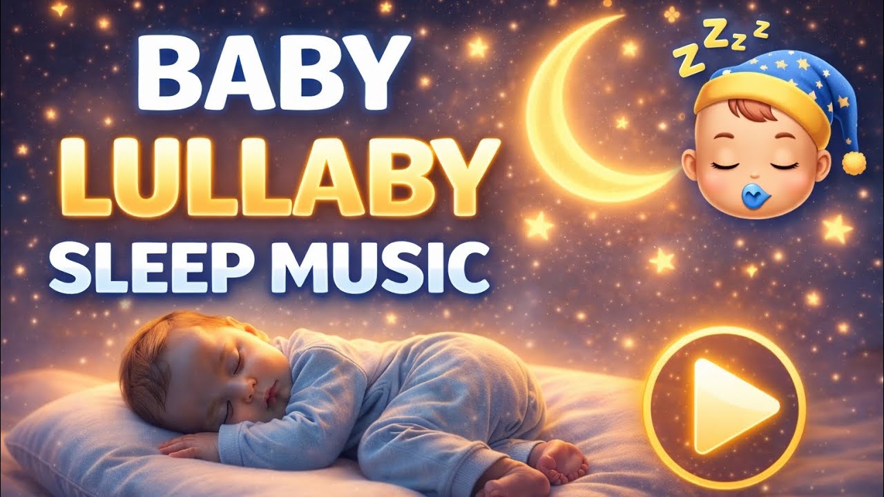 Baby Sleep Instantly in 3 Minutes 😴 | Soothing Lullaby Music for Newborns, Infants & Toddlers 