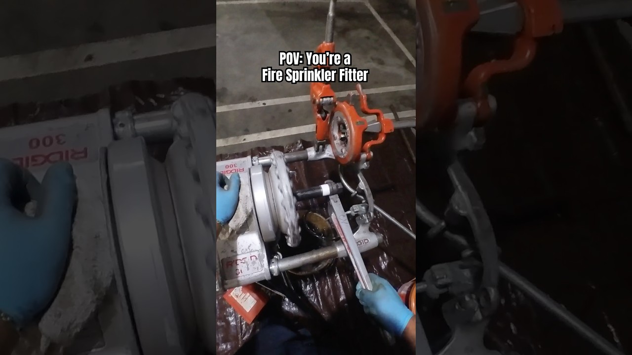 POV: You&rsquo;re A Fire Sprinkler Fitter #shorts