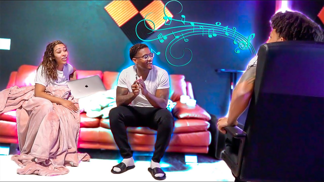 We Showed Our Friends Our NEW SONG! *Unexpected Reaction!*