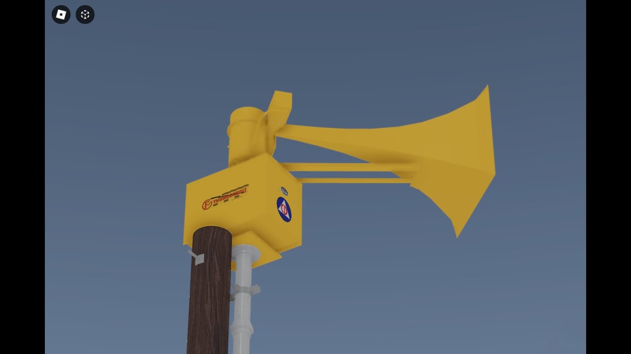 Federal Sign And Signal Thunderbolt 1003A - 15 Minute HI-LO - Roblox Studio