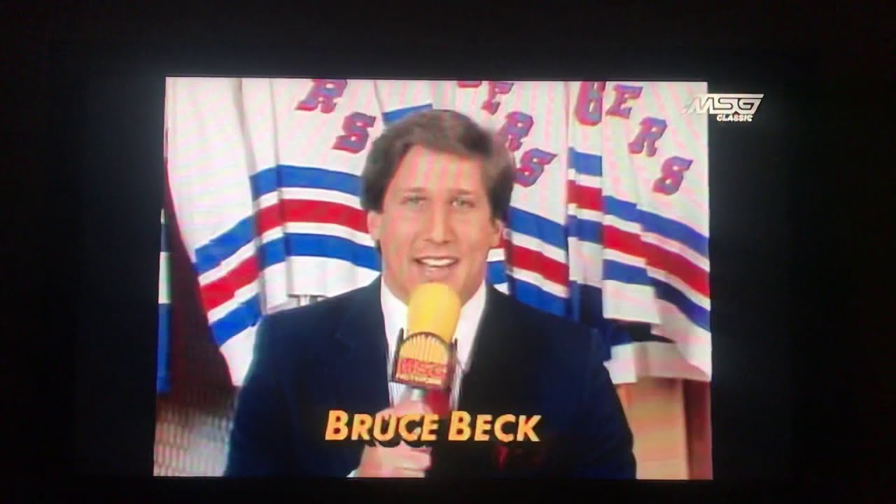 New York Rangers Hockey on MSG intro 1985