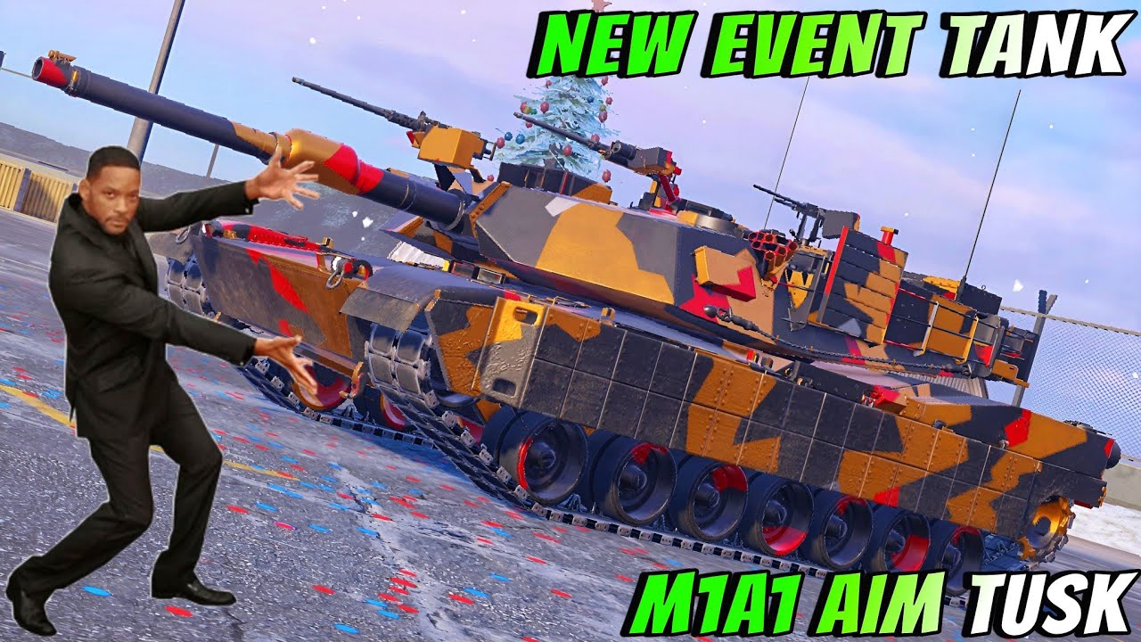 M1A1 AIM TUSK — Обзор и геймплей нового танка из события 🔥 MWT: Танковые сражения