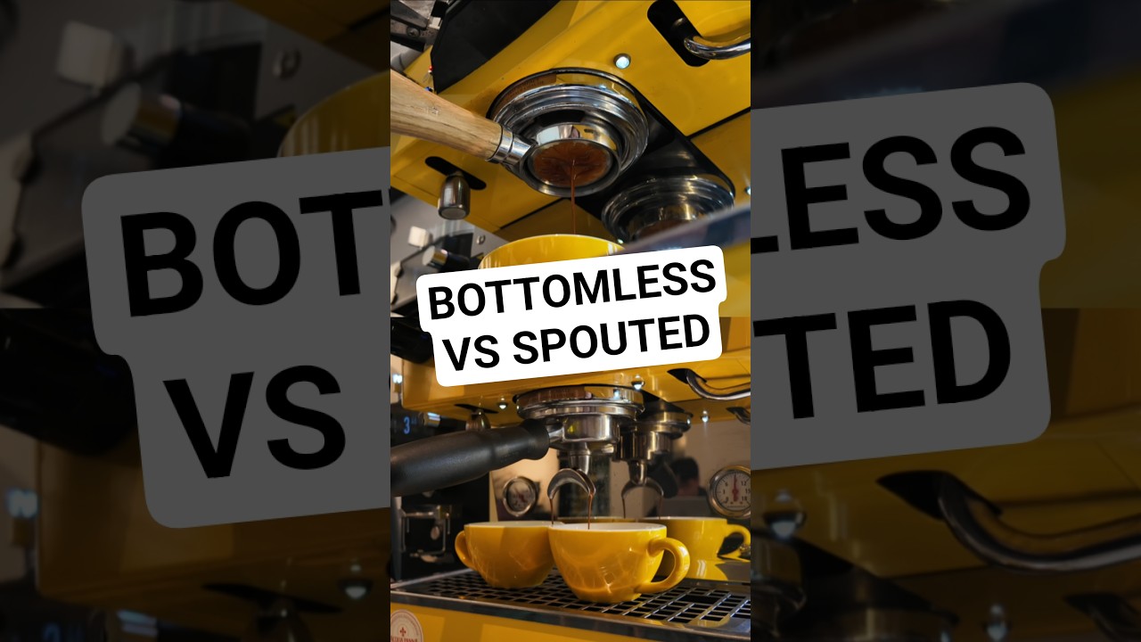 Which type of portafilter should you use? #coffee #barista #portafilter