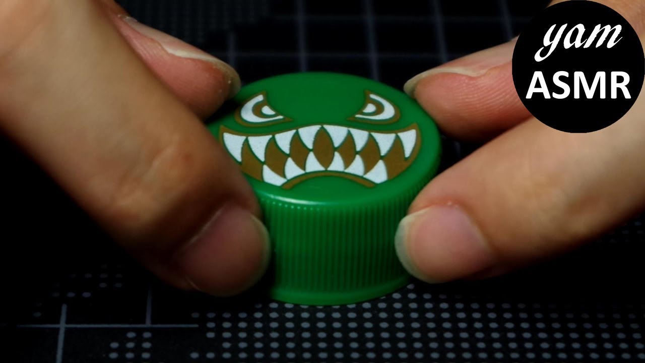 【ASMR】Plastic bottle cap !!  [ Scratching ] -  For Deep Sleep and Relaxation  / No Talking | yamASMR
