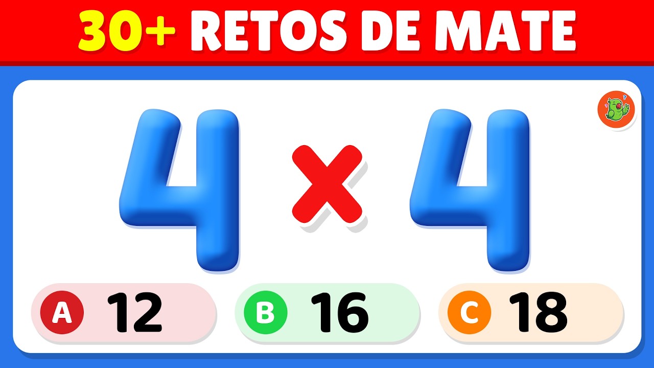 ¿Eres un Genio Multiplicando? 🧠 Desafío de Agilidad (8-9 Años / 3º-4º Grado)