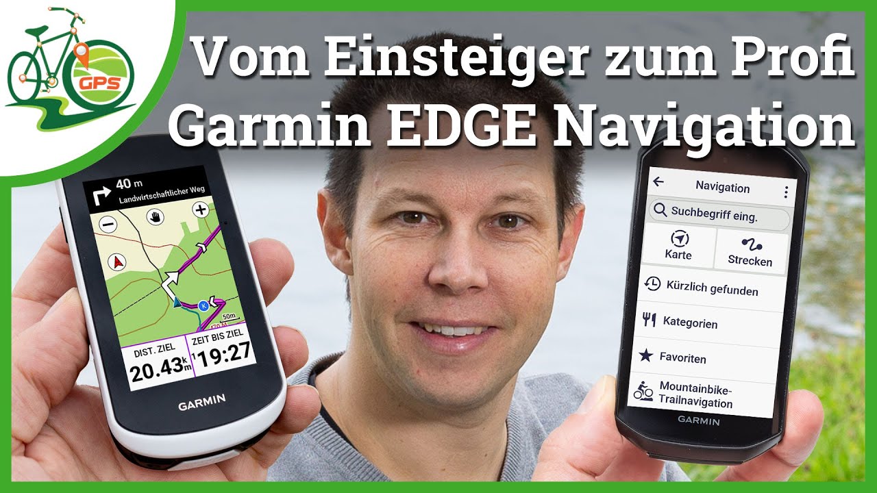 Garmin EDGE Navigation 🏁 Vom Einsteiger zum Profi 🏅 Basis Tutorial 1 📝 EDGE 1050, 1040, Explore 2