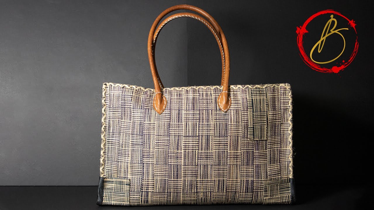 diy repair a straw bag