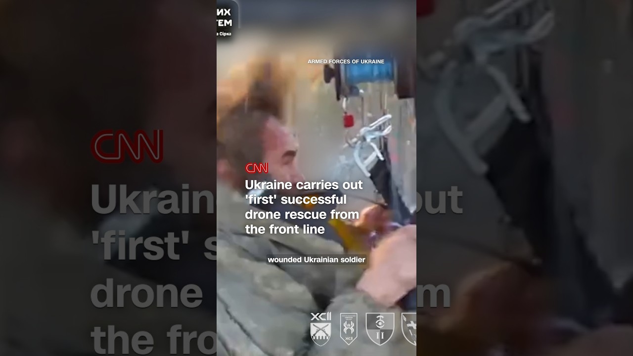 Ukraine carries out &lsquo;first&rsquo; successful drone rescue from the front line