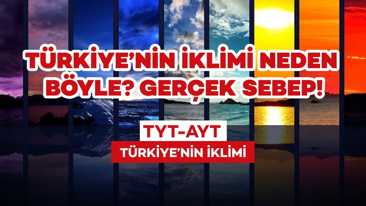 23) Türkiye Fiziki Coğrafyası / Türkiye İklimi | TYT - Coğrafya | Fatih GÖZÜAÇIK
