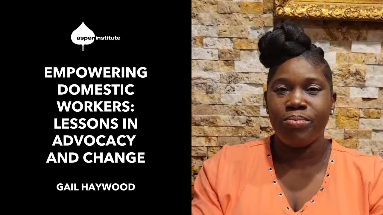 Empowering Domestic Workers: Lessons in Advocacy and Change &mdash; Gail Haywood