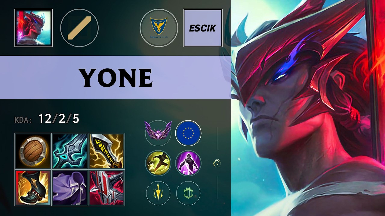 (UCAM ESCIK) Yone Mid vs Diana - EUW Master Patch 26.11
