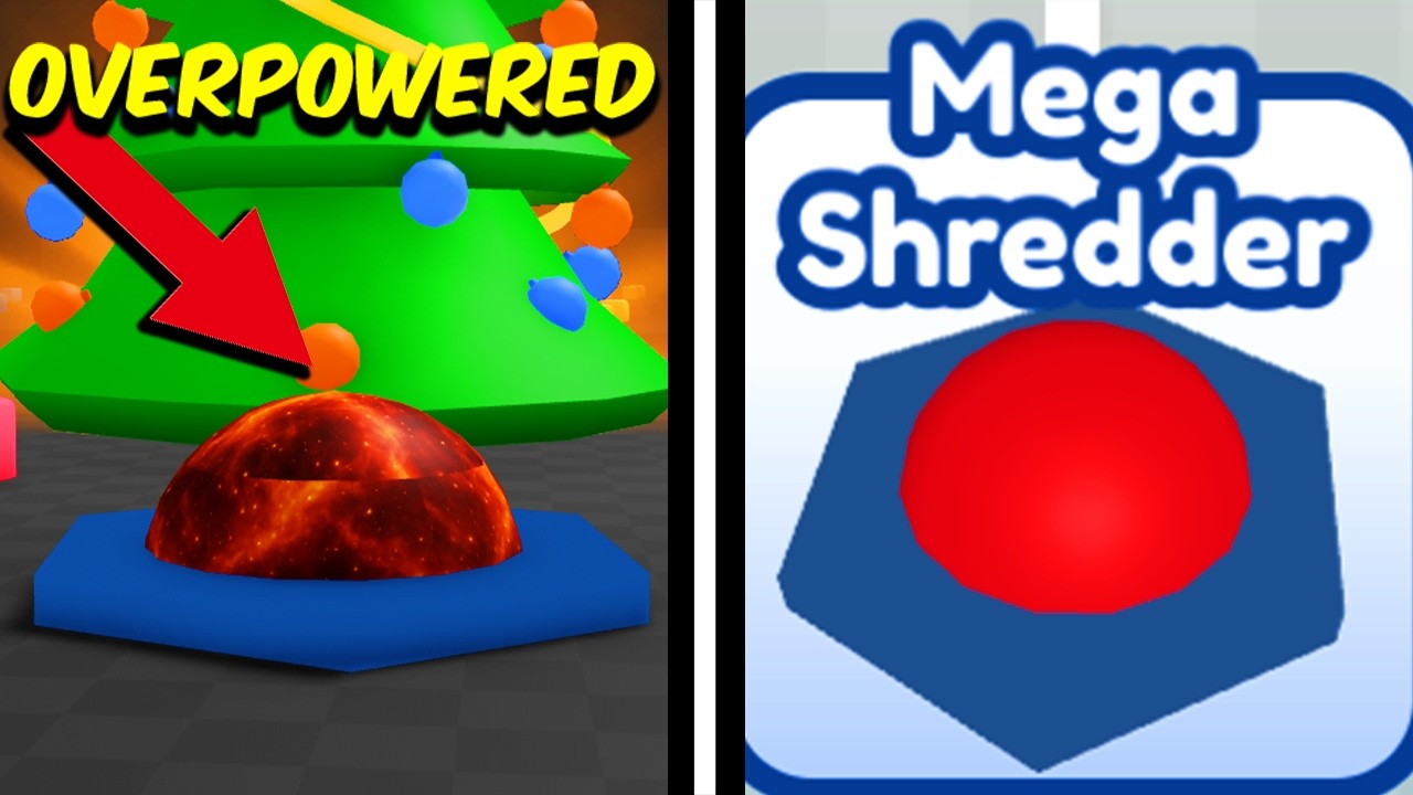 The Mega Shredder Tank Is OVERPOWERED In Tank Game!