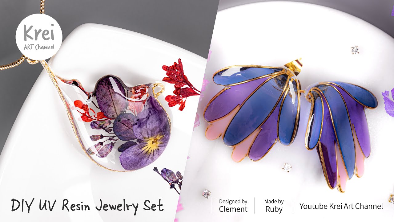 【UVレジン】魅惑のパープルコレクションセット〜♪ UV Resin-Enchanting purple Collection Set!