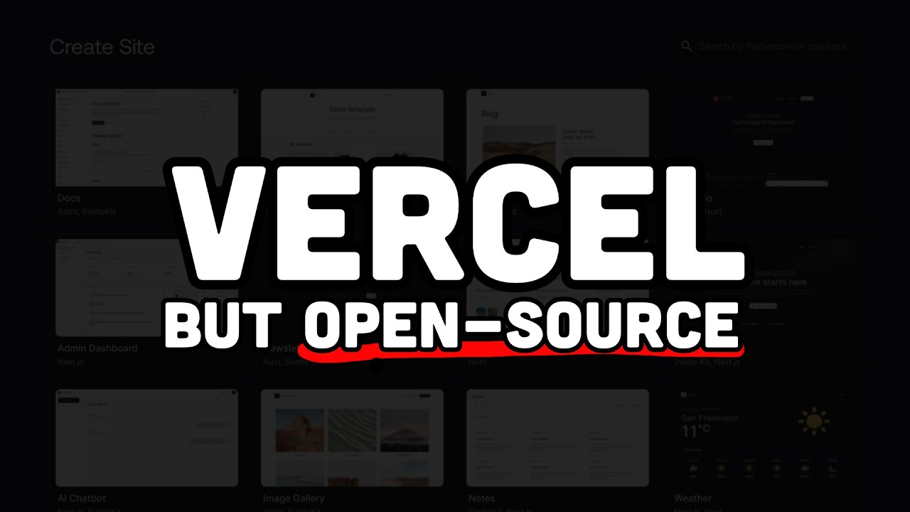 Deploying your Own Vercel in MINUTES (open-source alternative)