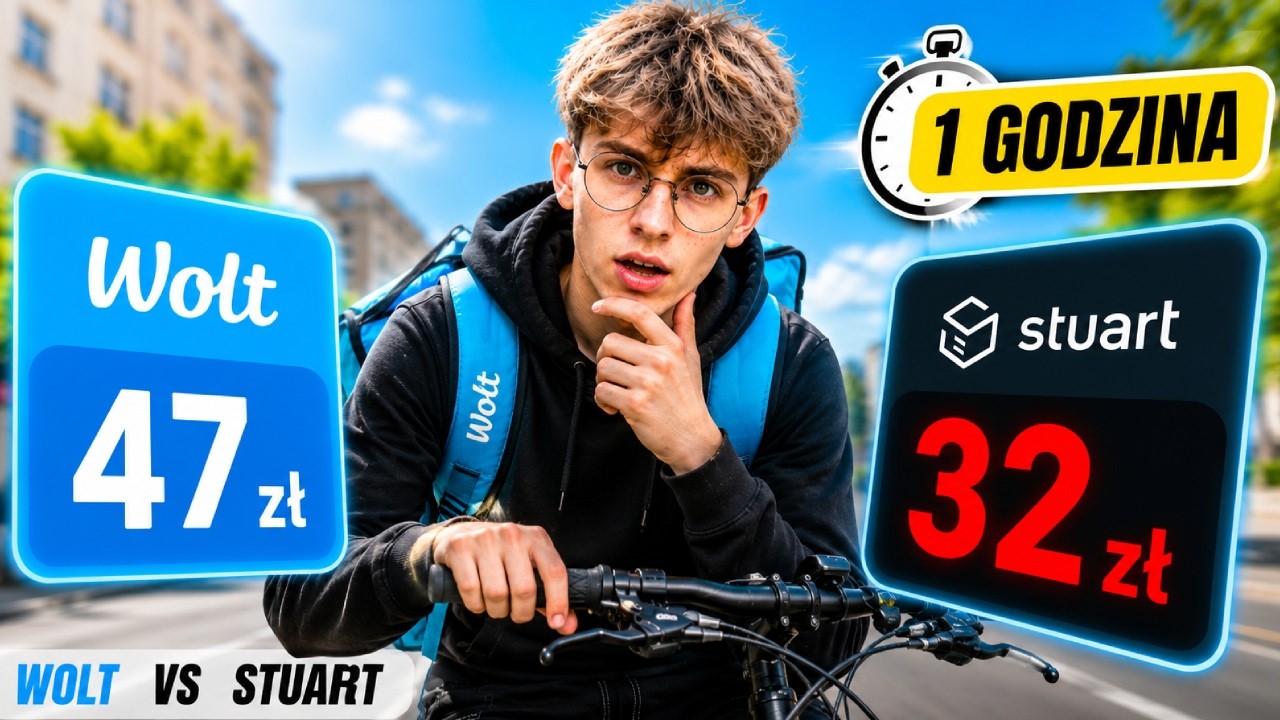 Wolt czy Stuart &ndash; gdzie więcej zarobiłem w 1 godzinę?