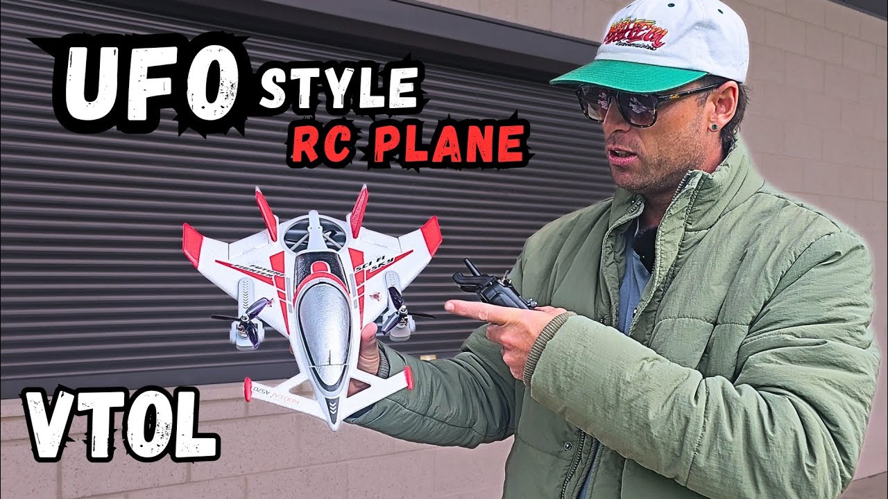 Flight review Qidi 570 VTOL RC plane brushless 2S power