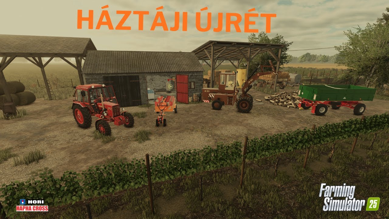 ÖREG MEGINT IDEGES🤔👨‍🌾❗❗  - HÁZTÁJI ÚJRÉT  Farming Simulator 25🚜🌾7.RÉSZ