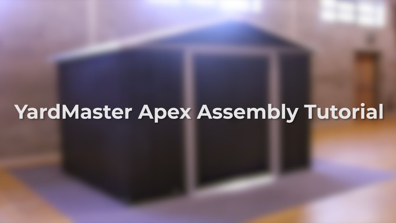 Учебное пособие по сборке YardMaster Apex