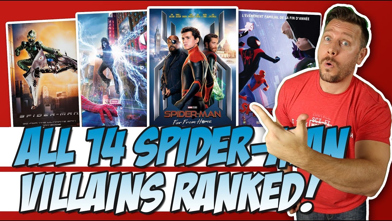 All 14 Spider-Man Movie Villains Ranked (w/ Far From Home)