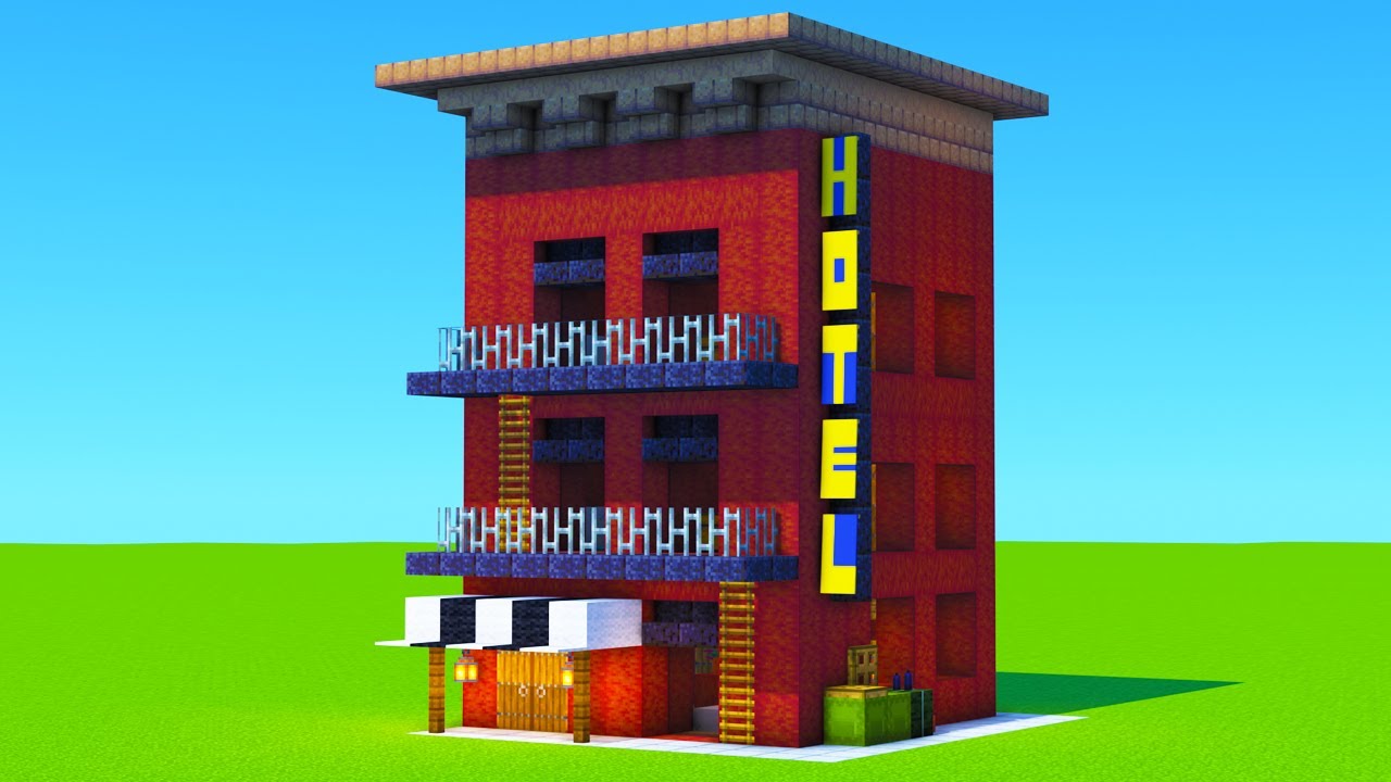 Учебник Minecraft: как построить городской отель