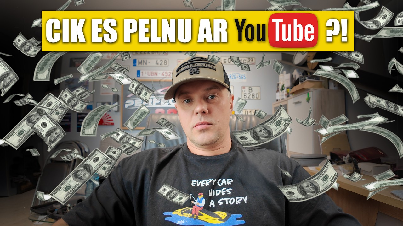 CIK VAR NOPELNĪT LATVIJĀ AR YOUTUBE?!