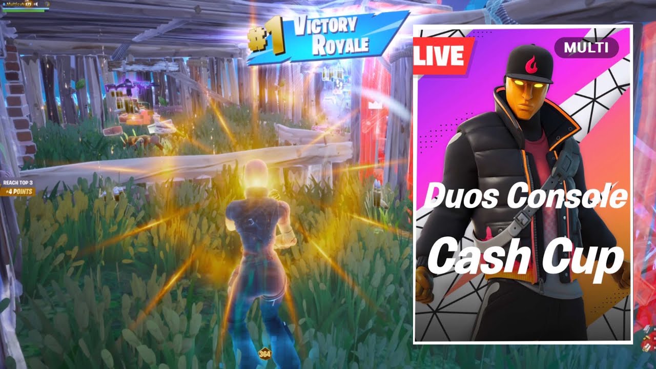 How We Qualified To The Console Cash Cup Finals! (8th Place)