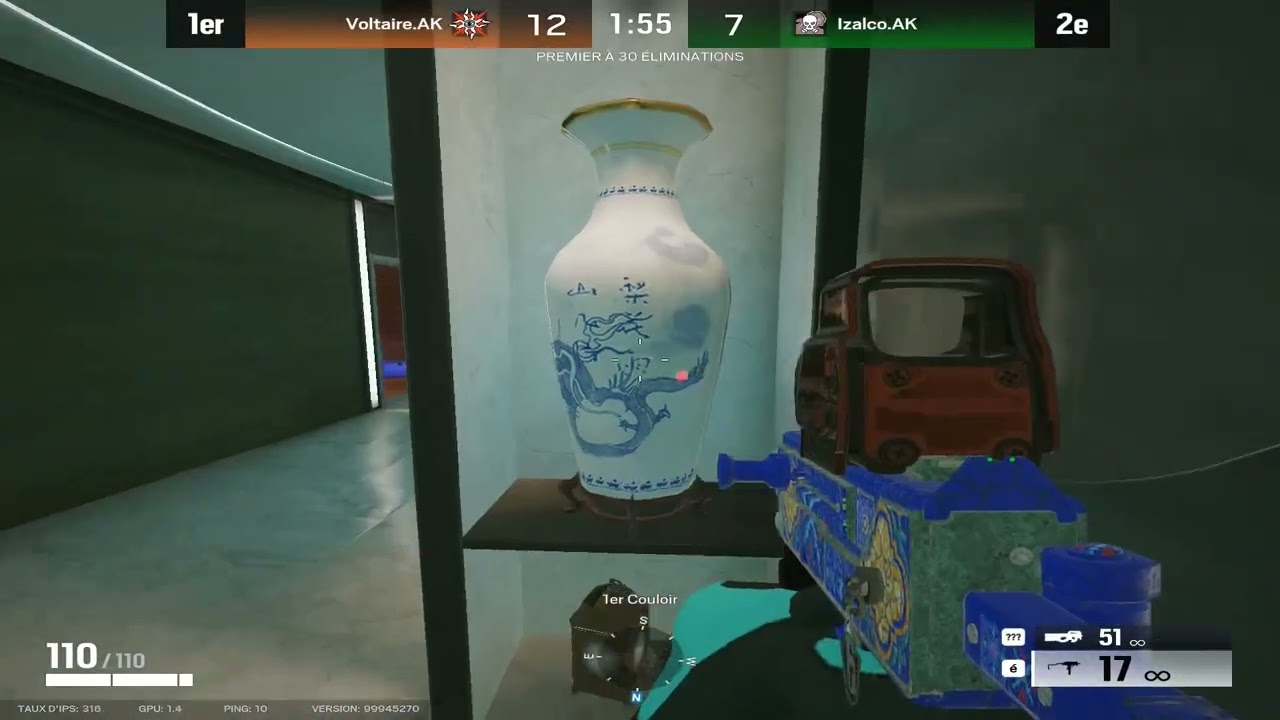 Le mec le plus fort en gunfights (uniquement en arcade)