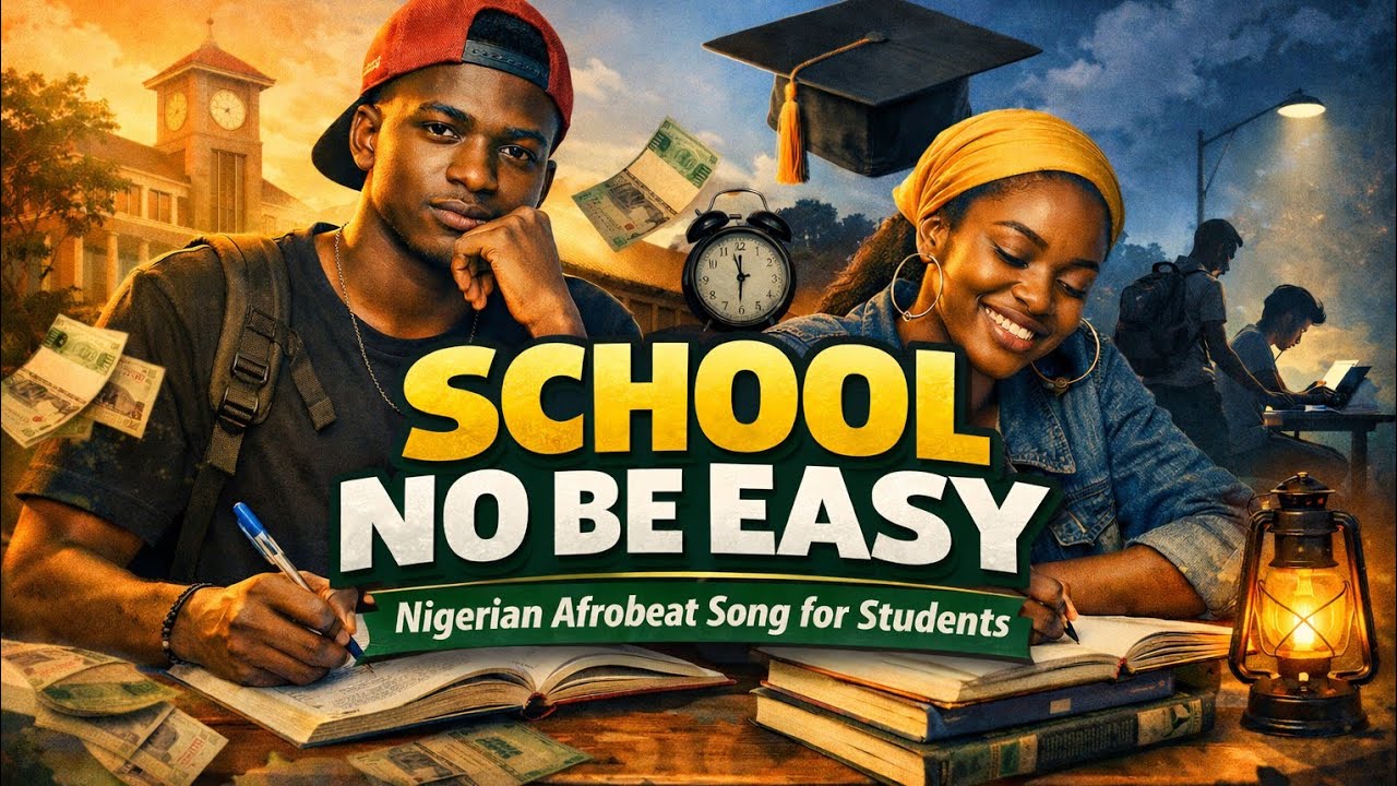 School No Be Easy 🎓🔥 |  Nigerian Afrobeat Song for Students | A Real Nigerian Student Story