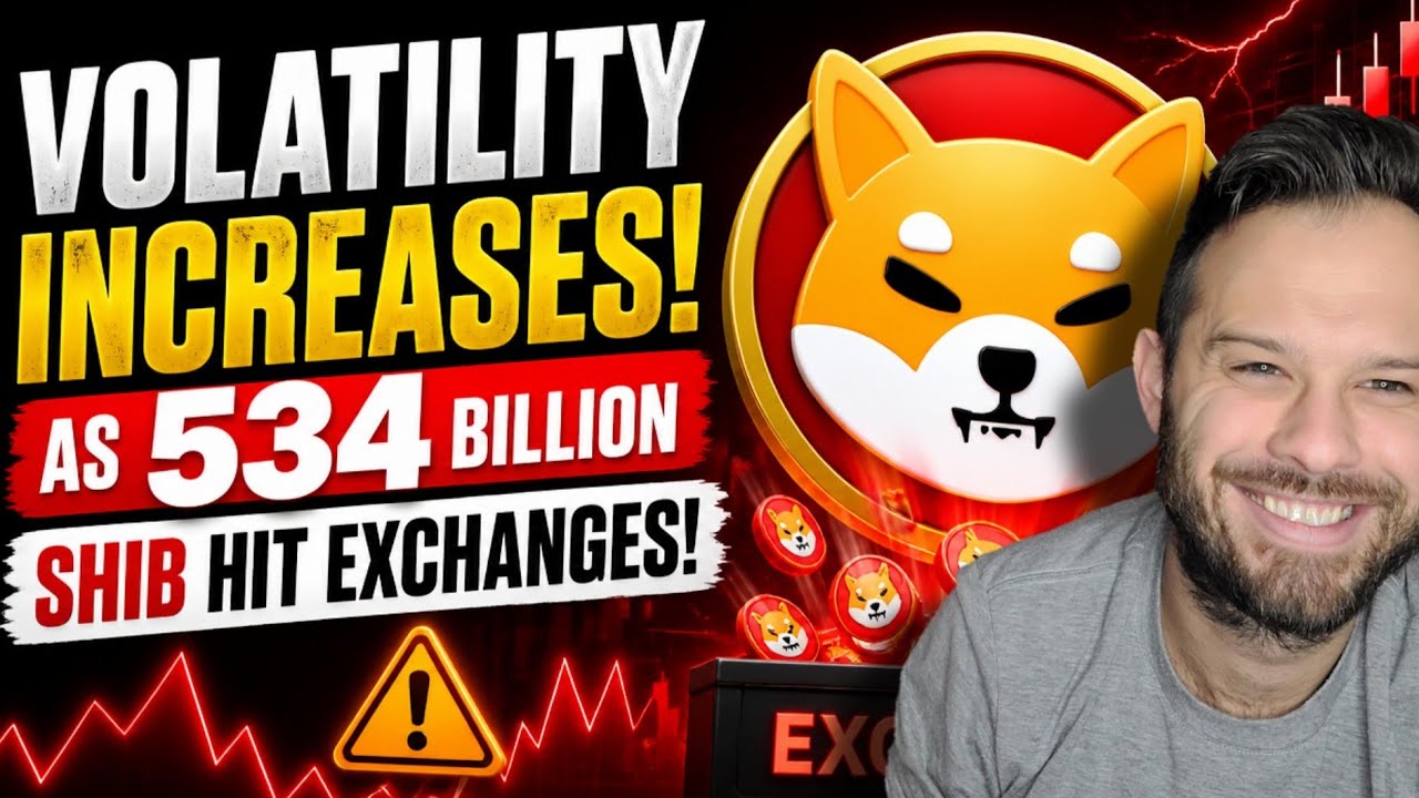 Shiba Inu Coin | 534 миллиарда SHIB обрушились на биржи, вызвав резкий скачок волатильности!