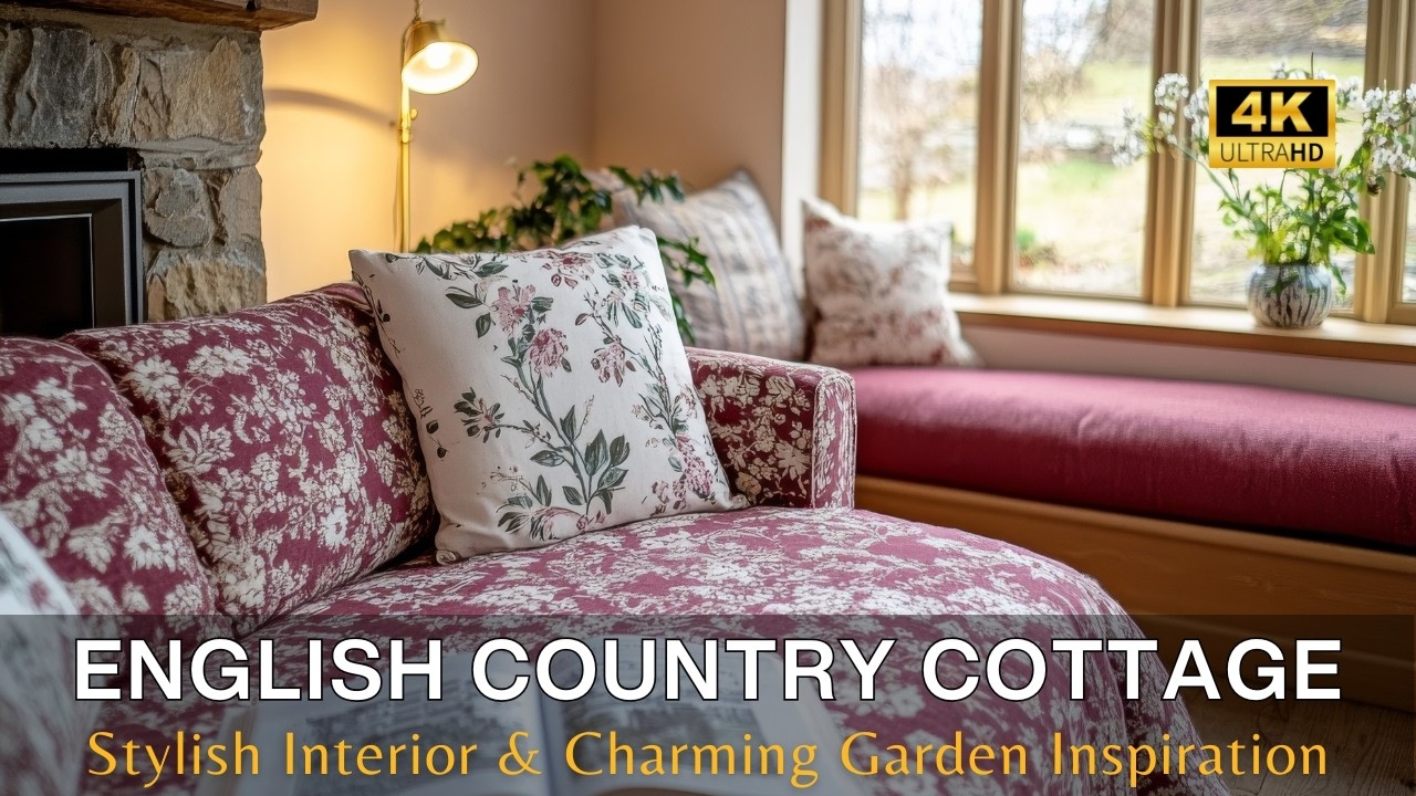 The Best of English Country Cottage Charm: Stylish Interior and Charming Garden Inspiration