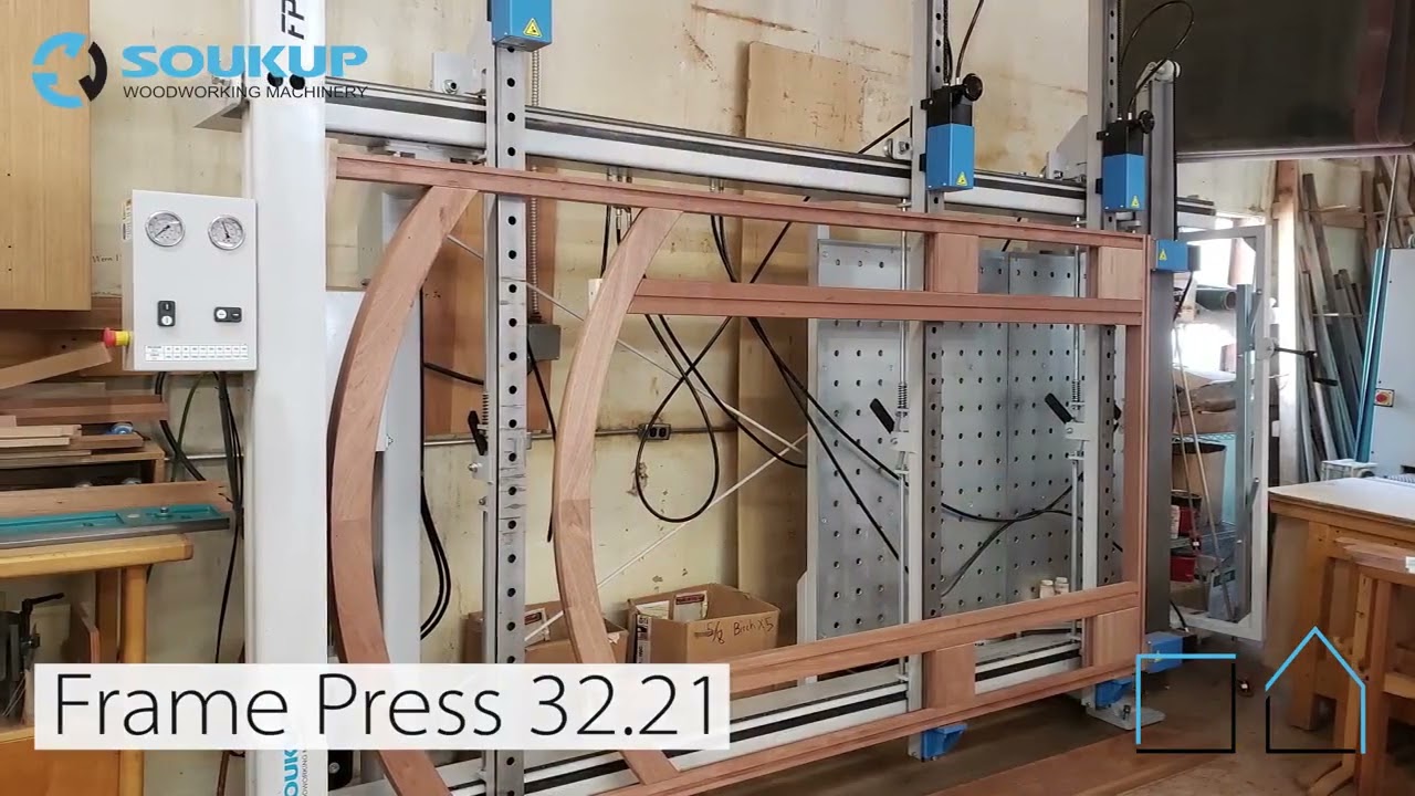 Robust Hydraulic Woodworking Frame Press - Door, furniture part, tabletop, scantling, windows, more!