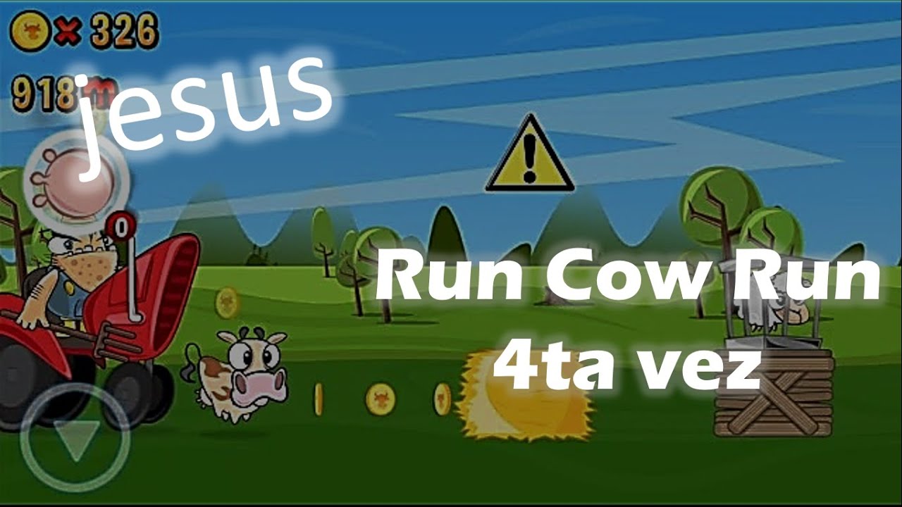 Run Cow Run - 4ta vez - Flappy Cow + 4 Red Bull + Toss the Farmer