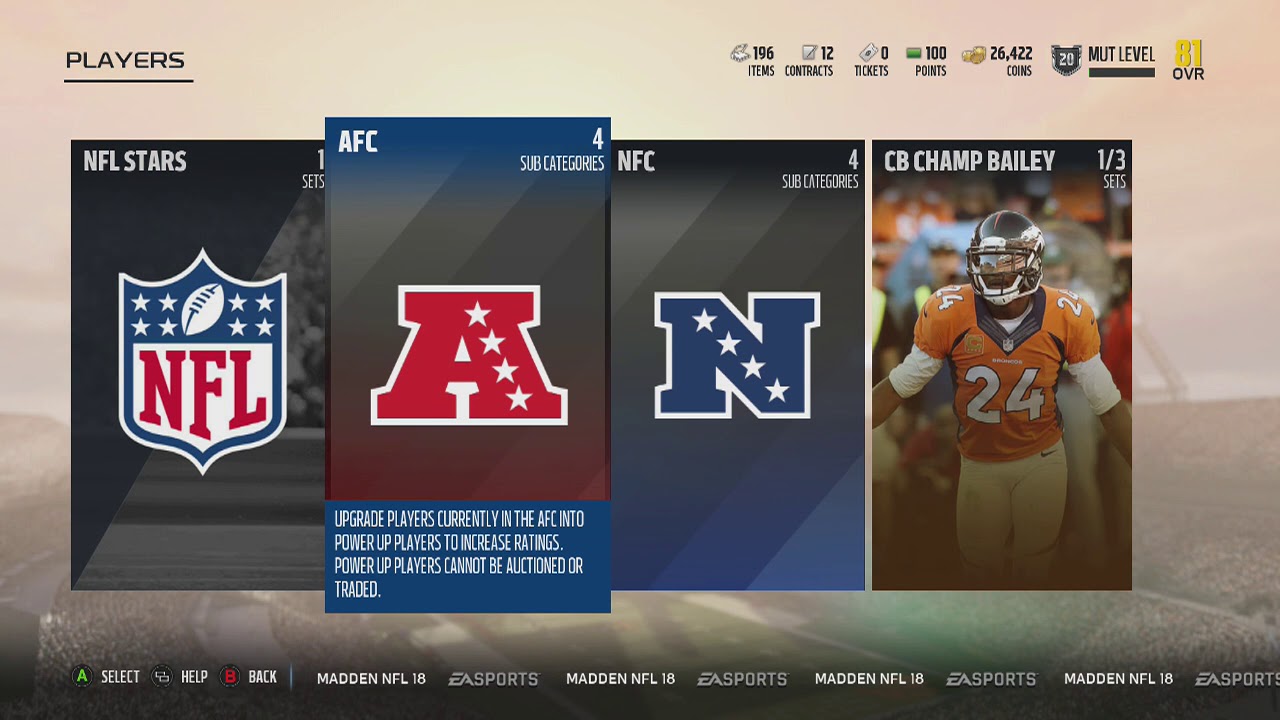 Madden NFL 18! Ultimate Team Sets/Objectives/Level 20! Pack Opening