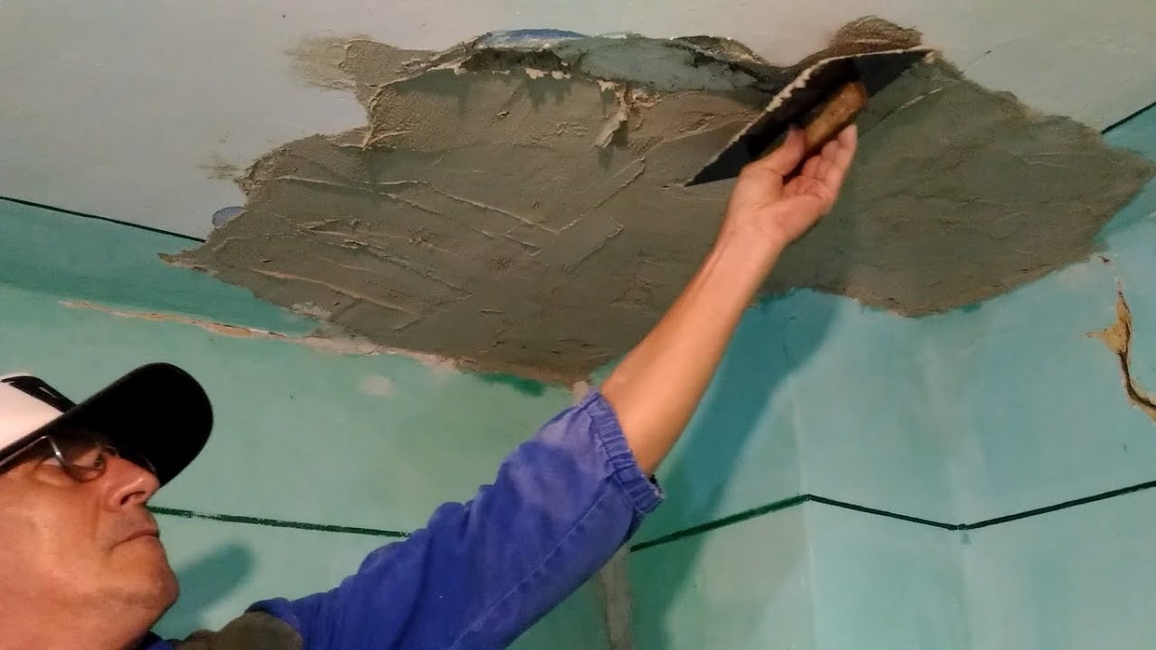 Renovare cu TINCI si VAR / Tavan casa veche din PAIANTA