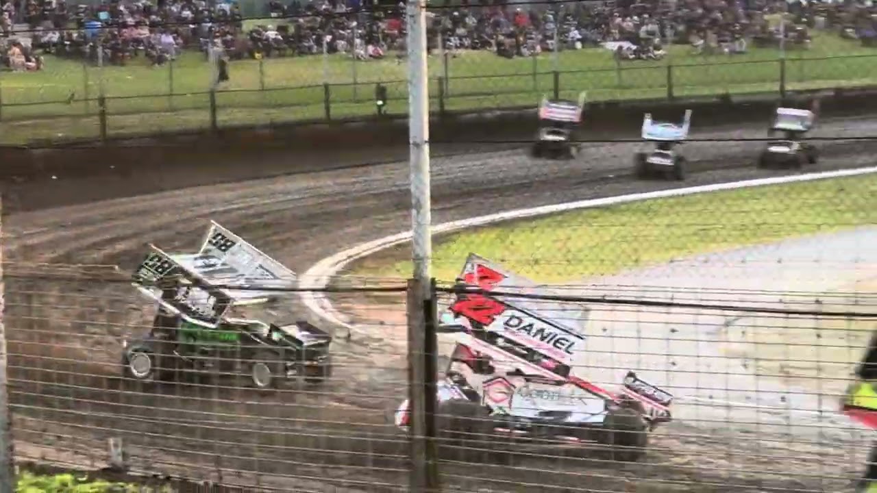 Australian Sprintcar Title Heat 4 Borderline Speedway Mount Gambier 30/01/2026