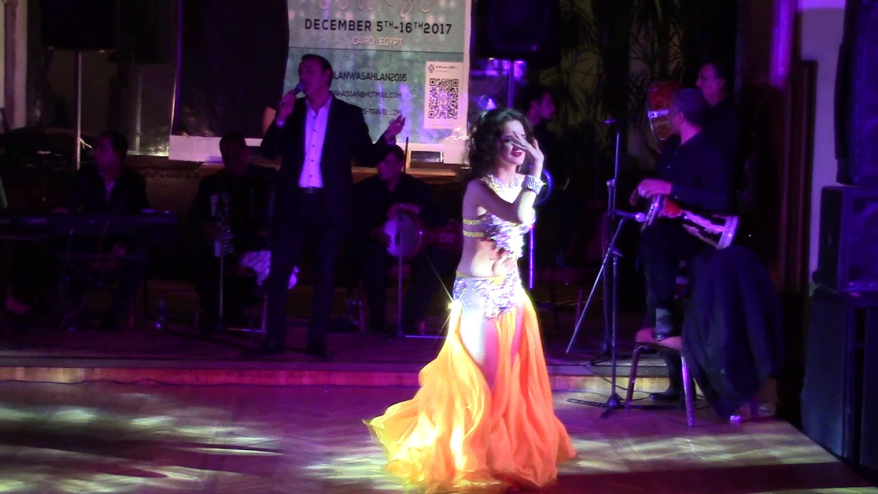 Анна Чепец, Anna Chepets, performance at the gala closing on the festival Ahlan wa Sahlan 2017