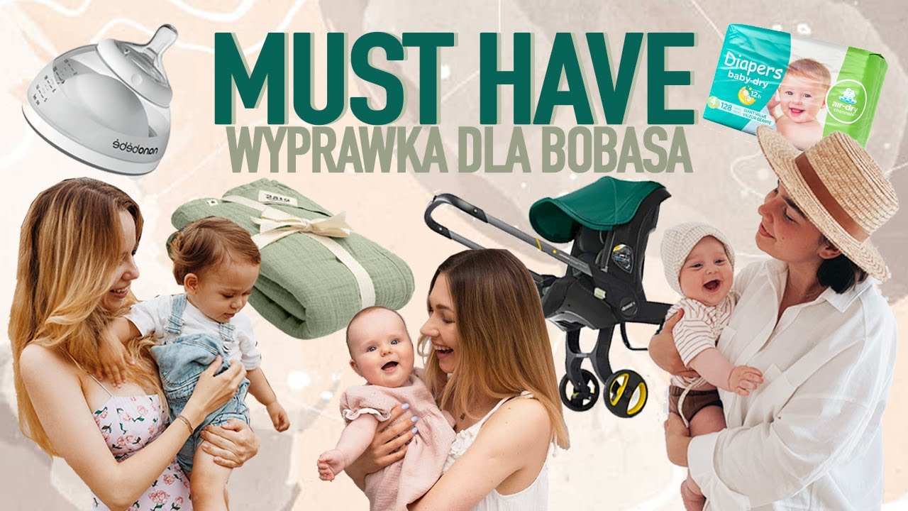MUST HAVE minimalistyczna wyprawka dla bobasa | TrzyMamy