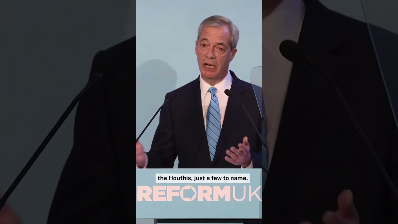 Nigel Farage says the UK's policy towards Iran has been 'wrong, wrong, wrong'