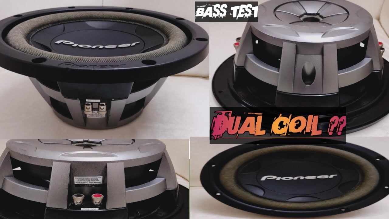 Pioneer TS-W306DVC || 12 inch subwoofer bass test || Dual Voice Coil Subwoofer