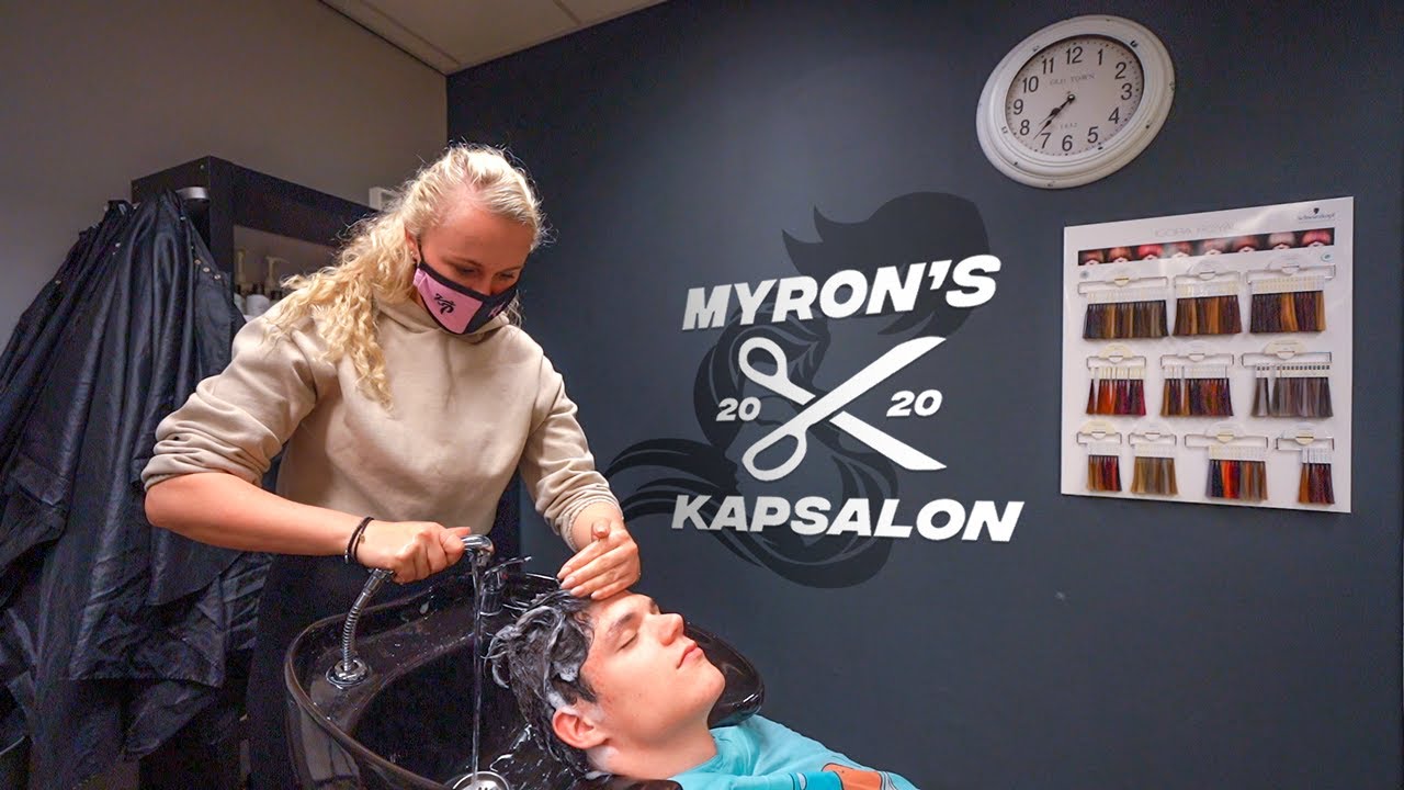 MYRON OPENT HAAR EIGEN KAPSALON! ✂️😲 #2646