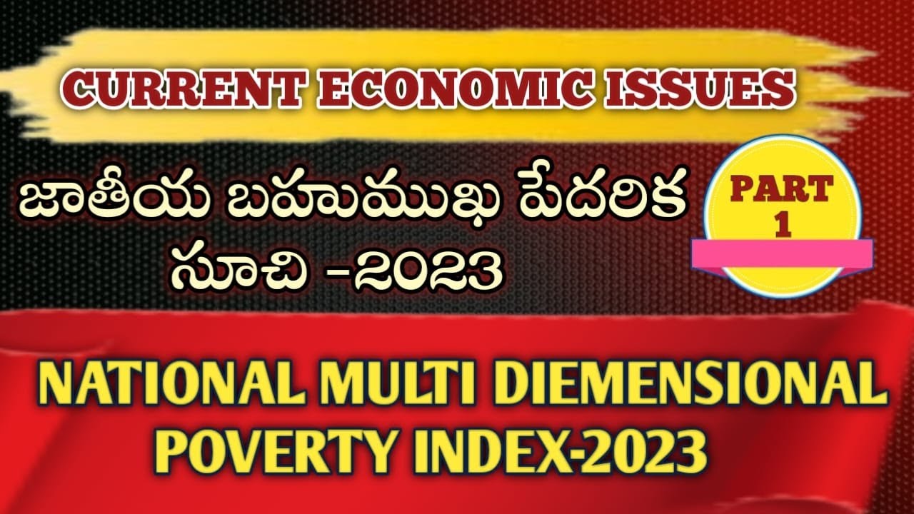 NATIONAL MULTIDIMENSIONAL POVERTY INDEX 2023