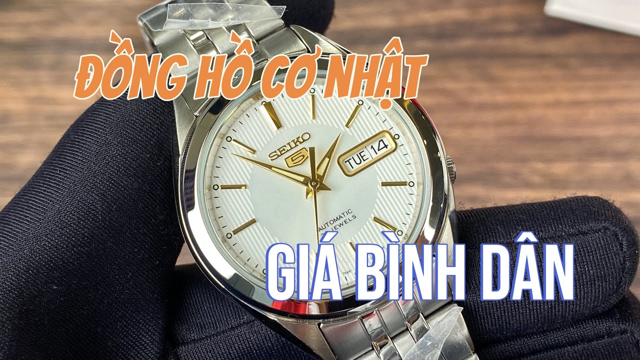 Seiko 5 SNKL17K1 | Đồng hồ cơ nhật chính hãng giá bình dân