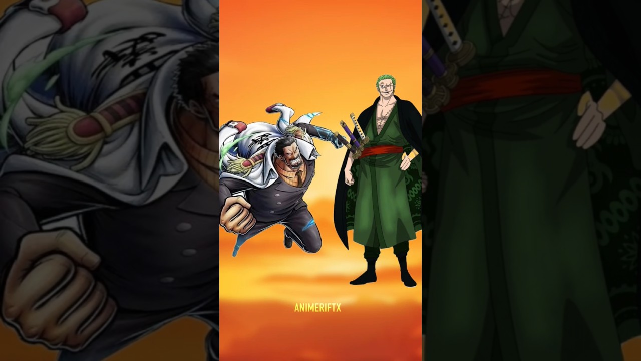Garp 🆚 Zoro | who is stronger #shorts #vs #onepiece