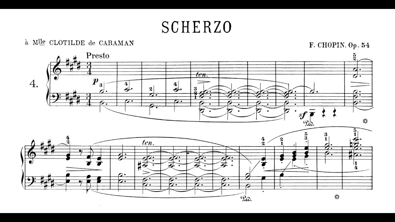 Chopin - Scherzo No.4, Op.54 (Nelson Freire, piano)