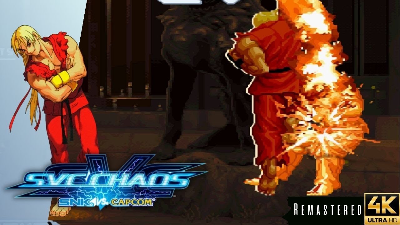 SVC Chaos SNK Vs Capcom - Ken (Arcade/JPN/2003) 4K 60FPS