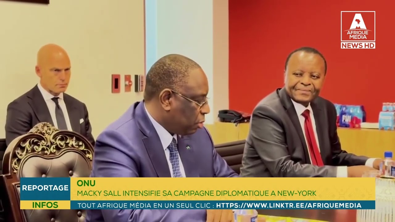 Macky Sall &agrave; l'ONU : Le coup de ma&icirc;tre qui change tout ! 🇸🇳🇺🇳 | AFRIQUE MEDIA