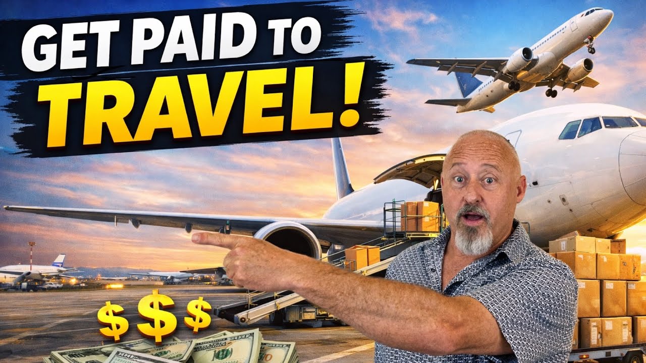 How to get paid to travel with this courier company!￼
