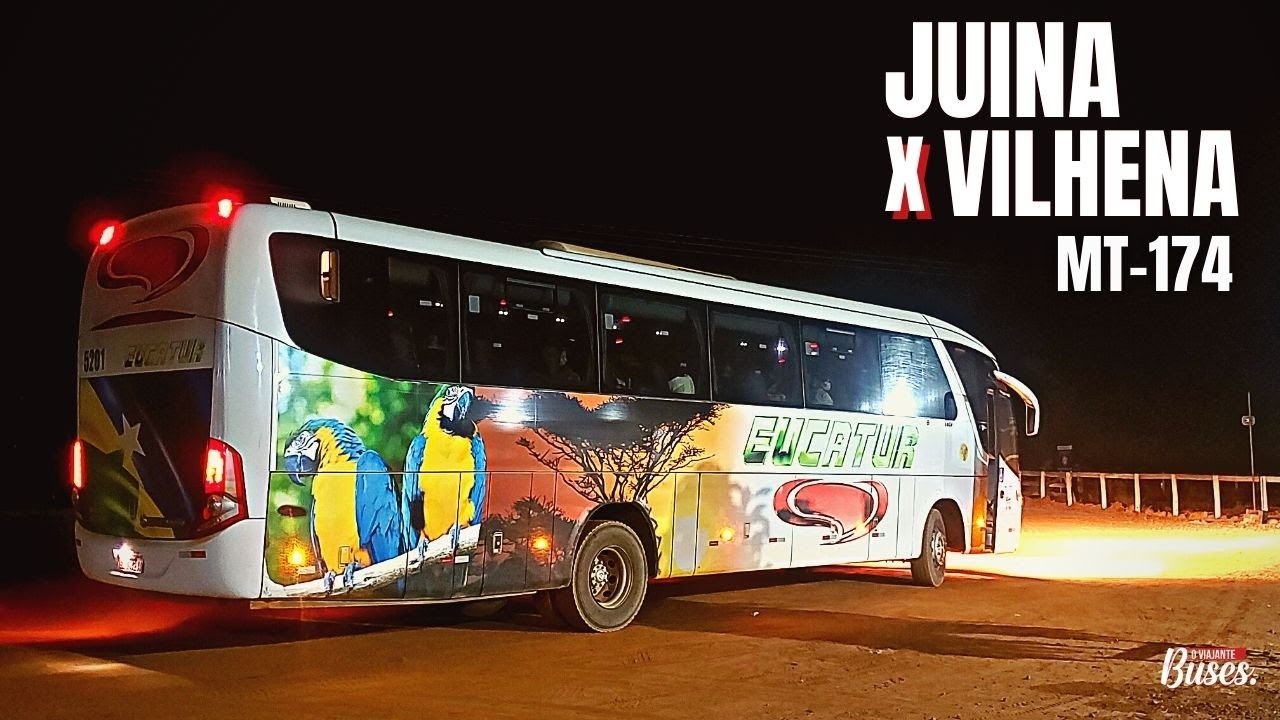 Cheguei tarde 😔, Viajando pela Eucatur na Juína x Vilhena pela BR-174. #Corujão